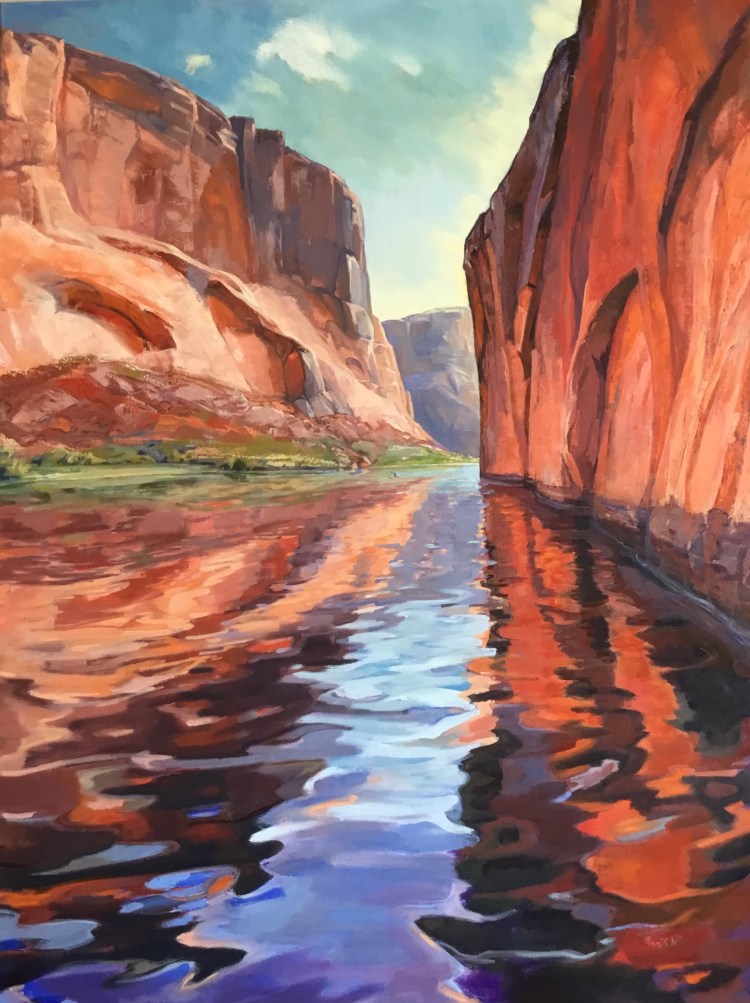 Kayaking Glen Canyon